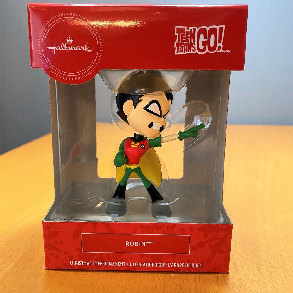 Hallmark DC Comics Teen Titans Go! Robin Christmas Ornament